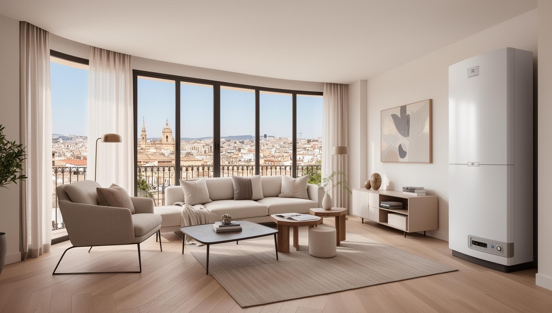 Aerotermia para piso