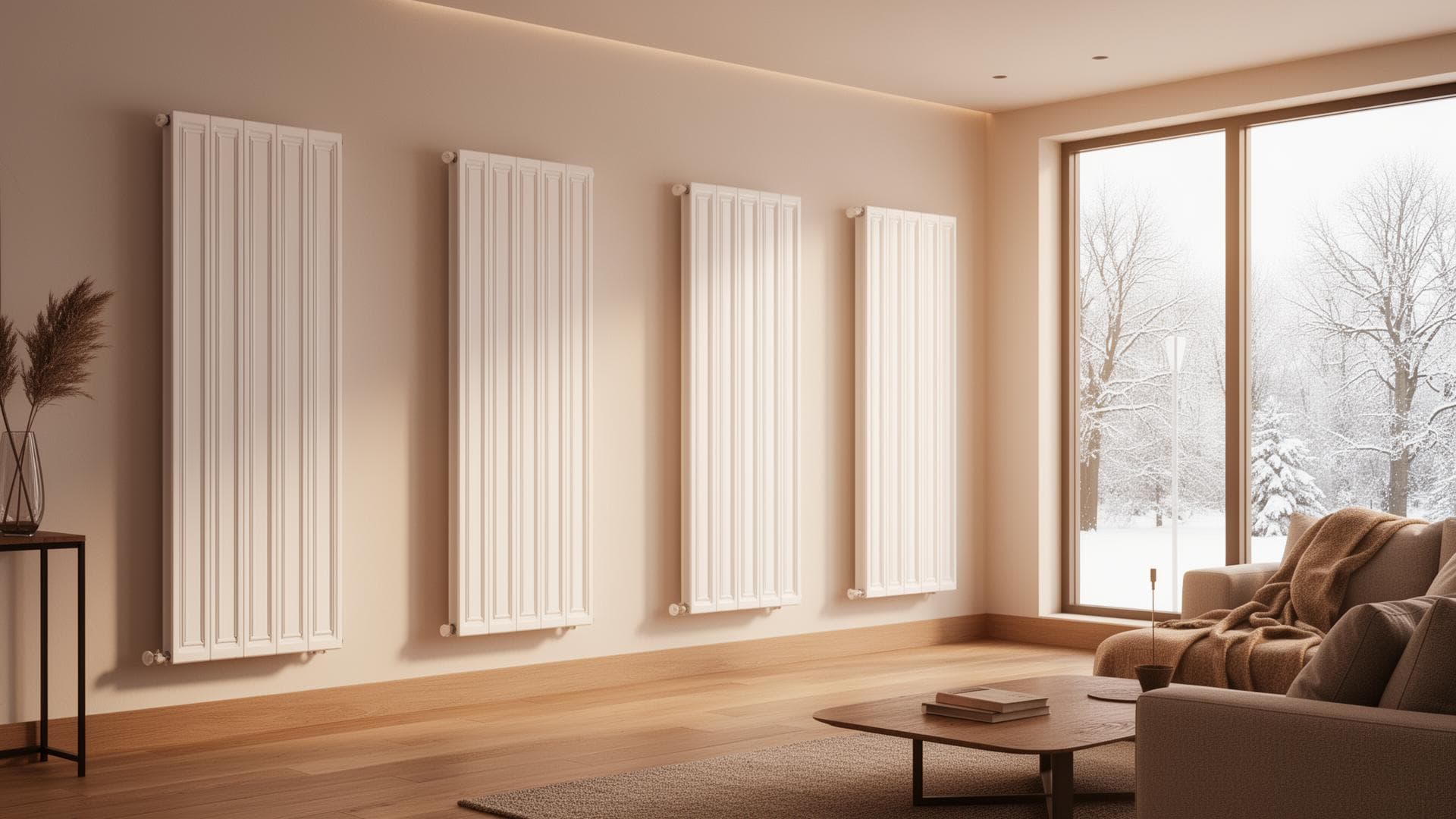 Aerotermia con radiadores