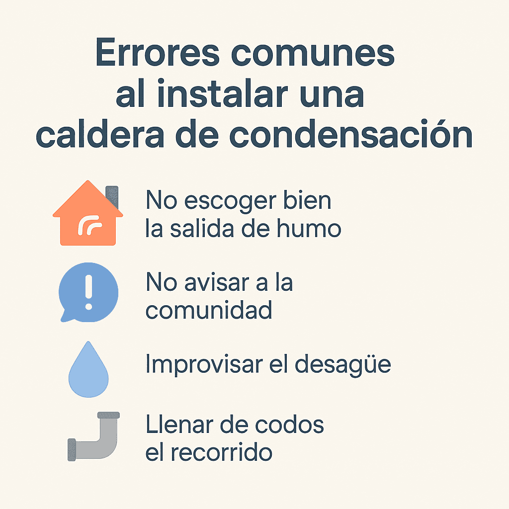 Instalación de calderas de condensación: dudas y requisitos