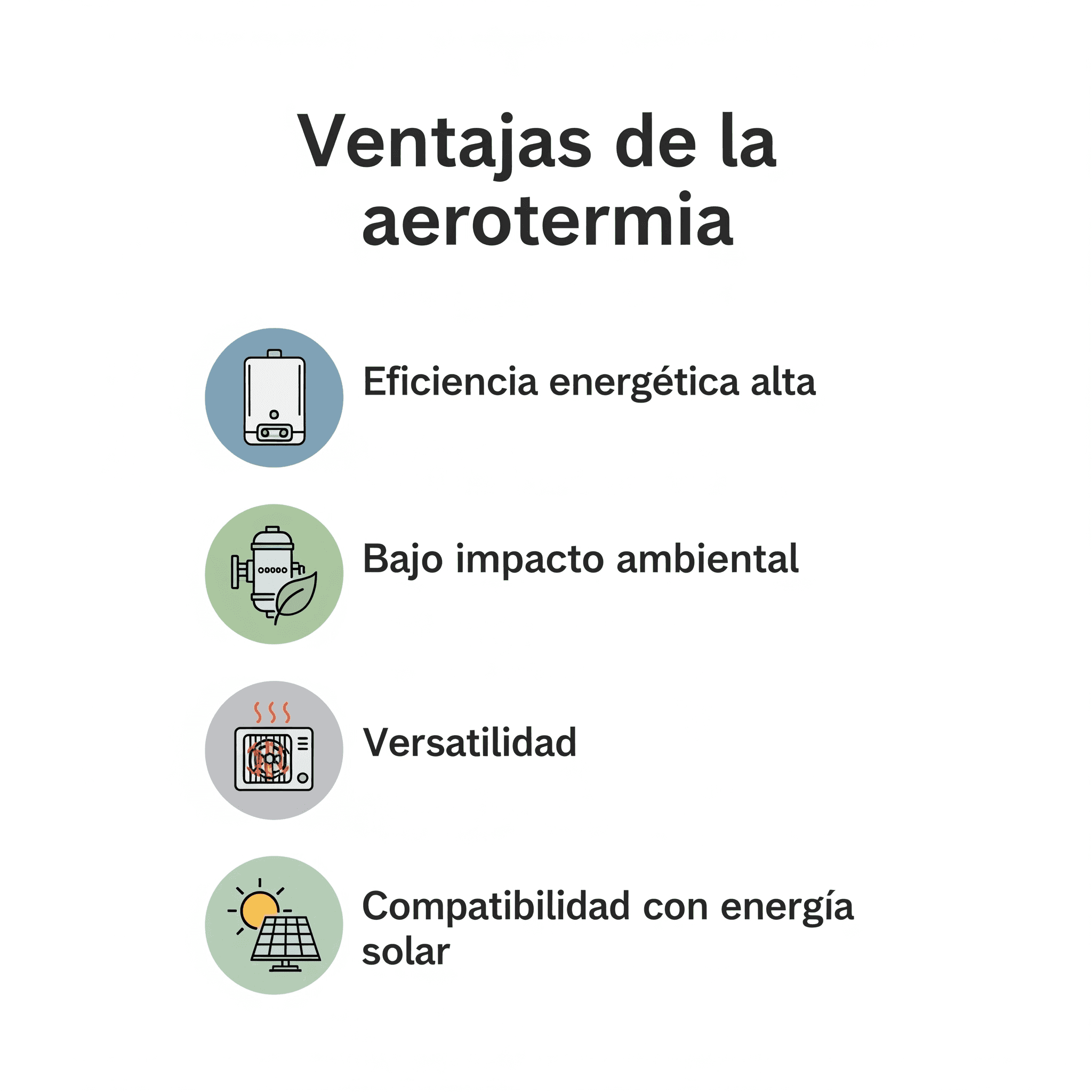aerotermia vs gas natural