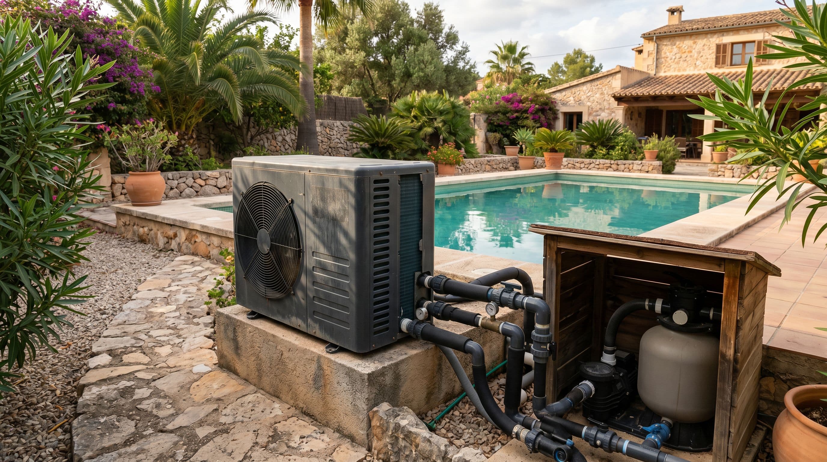 Precio de una bomba de calor para piscina