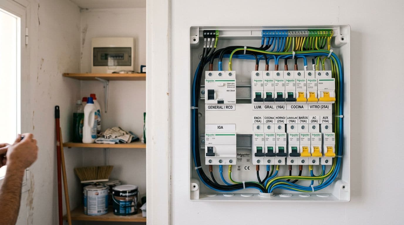 Precio de cambiar el cuadro eléctrico