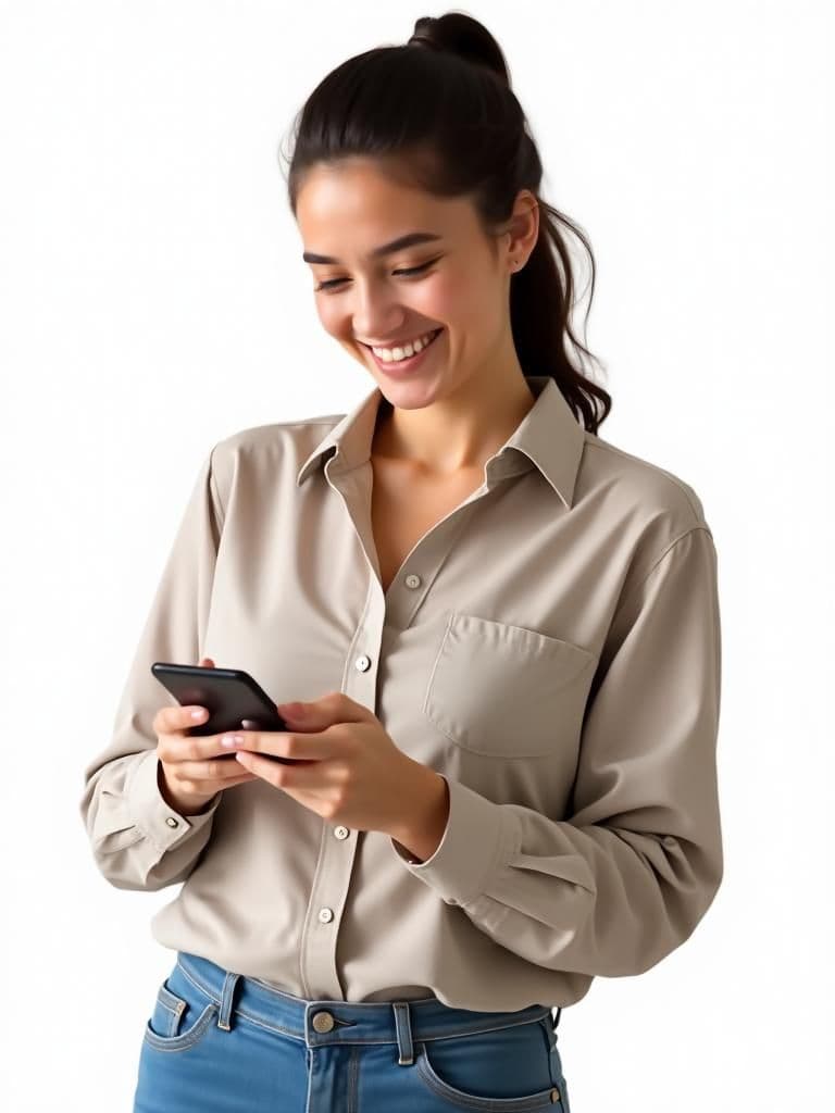 Persona solicitando presupuesto en HogarConfort