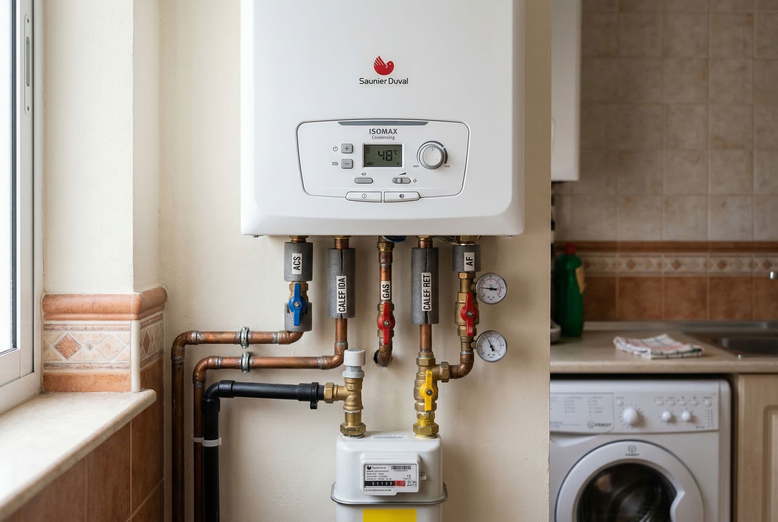 precio instalar caldera