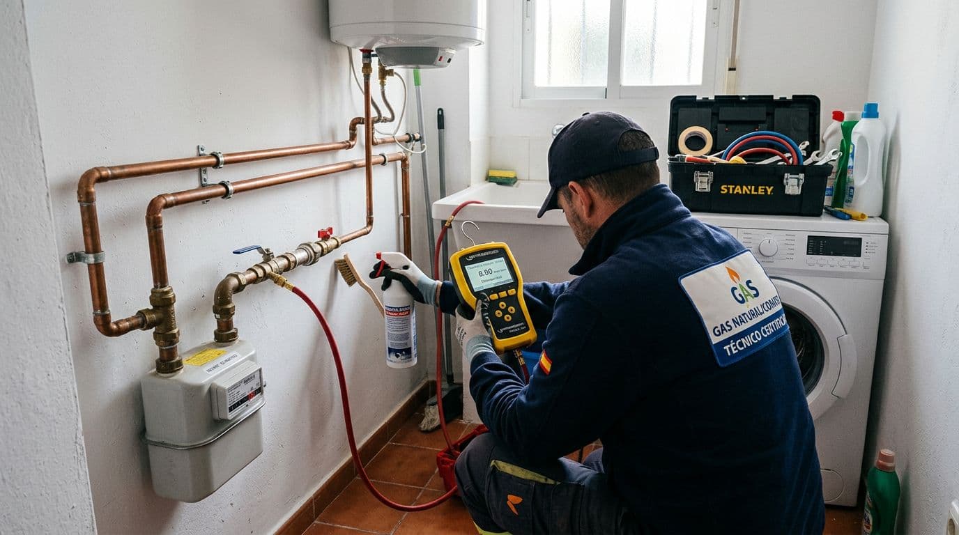 Precio de revisar la instalación de gas